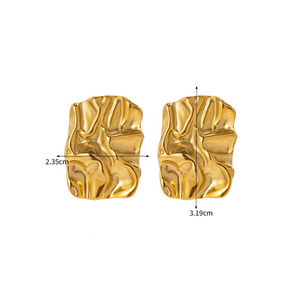 Aretes Wrinkle - Waterproof