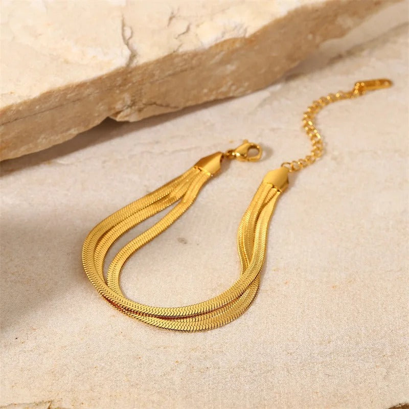 Pulsera Flat Snake